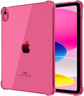 Clear Pink Case for iPad (A16) 11th/10th Gen 11/10.9 inch 2025/2022 by MOBIXXforAccessories