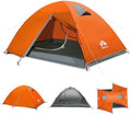 Night Cat 2-Persons Backpacking Tent: Waterproof Lightweight Camping Tent for Two People Hiking Outdoor Mountain with Aluminum Poles and Rainfly Green by NightCat