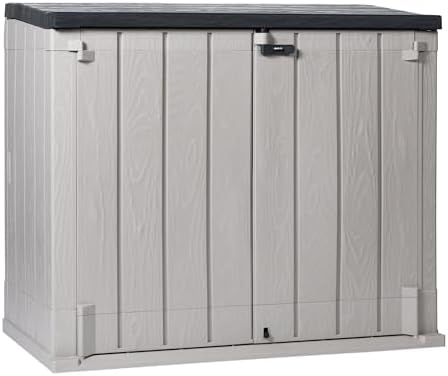 Toomax Outdoor Storage Shed - XL Water Resistant - 1270L - Plastic by Toomax