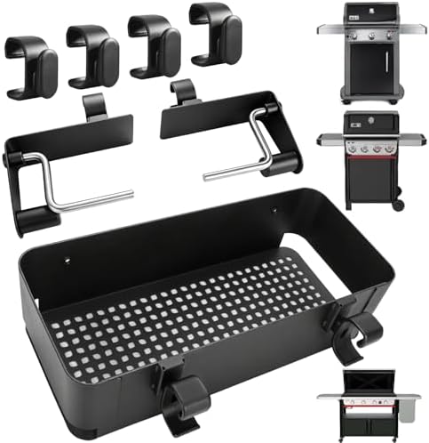 Grill Storage Organizer Kit for Weber 2025 Spirit Series & Slate Griddles by DcYourHome