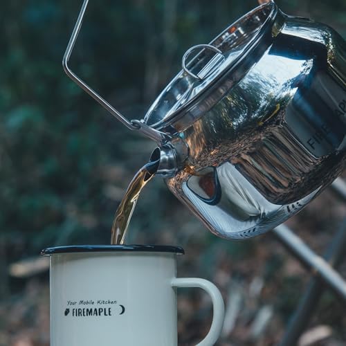 Fire-Maple Antarcti Camping Kettle Stainless Steel Camp Tea Pot, 1.2L - Image 7