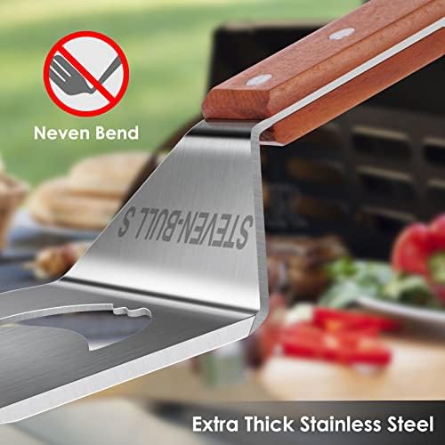7-in-1 Grill Spatula for Outdoor Grill, BBQ Accessories, Gifts for Men, Dad - Image 2