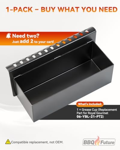 Grease Cup for Royal Gourmet PD1305H 3-Burner Gas Grill, 06-YBL-21-PT2 - Image 7