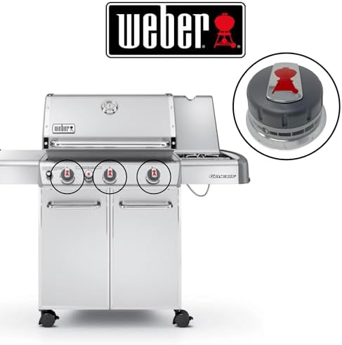 Weber 88848 Gas Grill Burner Knobs - Image 6