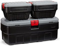 Rubbermaid ActionPacker️ 48 Gal with 8 Gal Containers Nested, Lockable Storage Bins, Industrial, Rugged Storage Container Bundle with Lids by Rubbermaid