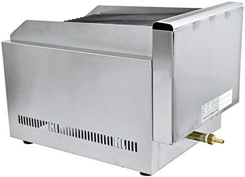 Gas Grill, Radiant Gas Charbroiler, 12" x 15" Heavy Duty Commercial Countertop Gas Grill Stainless Steel for Restaurant BBQ 60TU/hr - Image 6