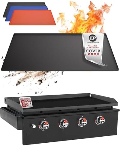 KITCHEN PERFECTION Silicone Griddle Mat Cover for Blackstone Grill 36 Inch by Kitchenperfection