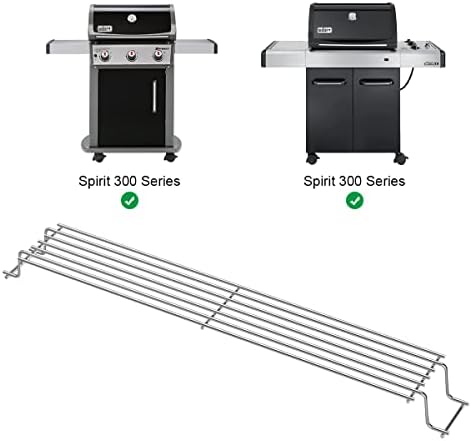 7641 Warming Rack for Weber Spirit/Genesis 300 Series – 25" Stainless Steel - Image 2