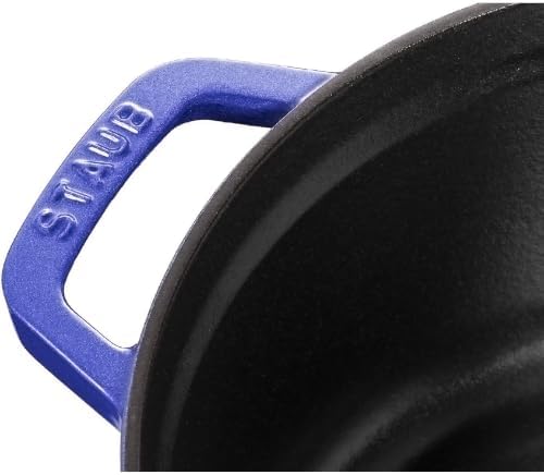 Staub Cast Iron 4-qt Round Dutch Oven - Blueberry - Image 2