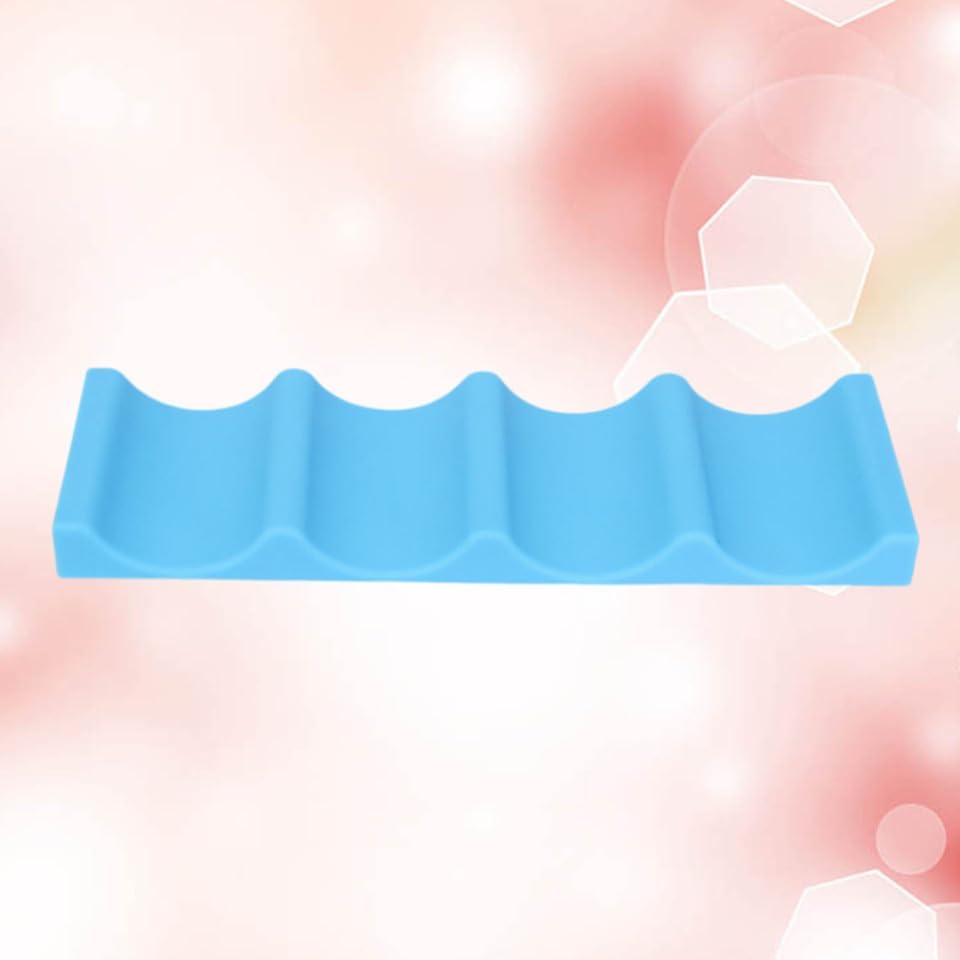 SOLUSTRE 2pcs Silicone Beer Bottle Pad Can Beverage Storage Shelfs Beverage Storage Rack Glasses Holder for Bar Bbq - Image 2
