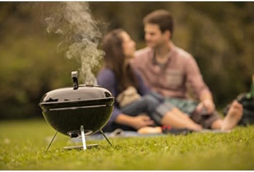 Weber Smokey Joe Portable Charcoal Grill for Outdoor Cooking and Travel, 14-Inch, Black - Image 4