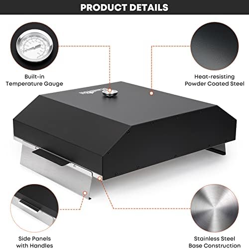 Stanbroil Pizza Oven Attachment for Blackstone 36 Inch Griddle - Image 5