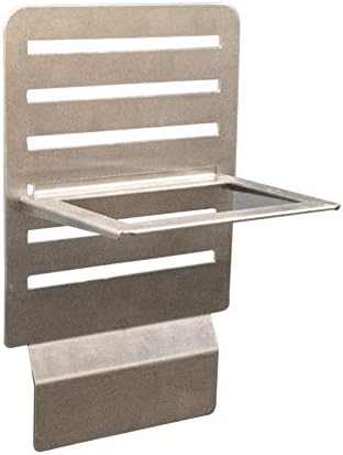 BK Resources GCP-1-9P GrillCook Pro Small Upright Shelf Stand with 1/9th Pan Holder, Stainless Steel by BKResource