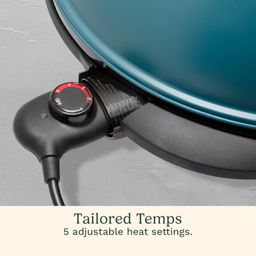 Cuisinart Indoor/Outdoor Electric Griddle, 2-in-1 Portable BBQ with Flat Top Nonstick Cooking Surface, Adjustable Heat, Stand/Tabletop Options for Cookouts, Barbecues & Small Spaces, No Tools Needed - Image 5