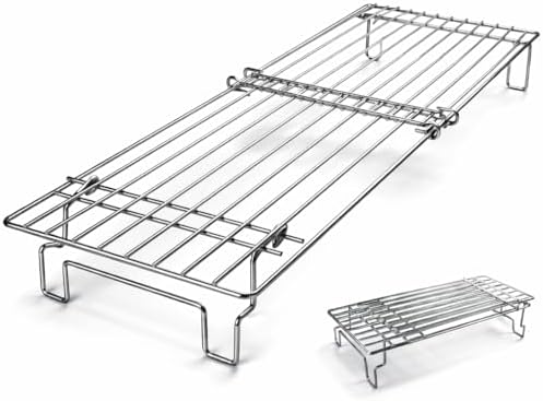 Hisencn Universal Adjustable Warming Rack for Gas Pellet Griddle Smoker by Hisencn