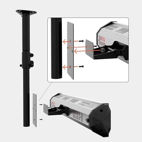 Heat Storm Tradesman Telescoping Ceiling Mount Infrared Heater, 1500 Watt - Image 5
