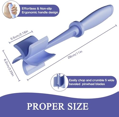 Meat Chopper Ground Beef Masher Tool for Hamburger - Image 4