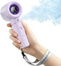 Handheld Turbo Misting Fan with LED Display & Safety Lock by Cyromark