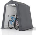 GARTOO 6' x 7' Outdoor Storage Shelter Shed, Gray by GARTOO