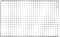 HARFINGTON Square BBQ Grill Net 15.4"x9.4" Stainless Steel Cross Wire Barbecue Mesh Mat for Baking Smoking Charcoal Grilling Roasting by HARFINGTON