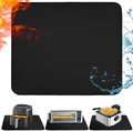 TOHONFOO Heat Resistant Mats for Countertop & Air Fryer, 24x16 in, Black by TOHONFOO