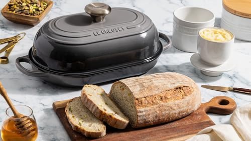 Le Creuset Enameled Cast Iron Oval Bread Oven, 11.5 inch, Artichaut - Image 5
