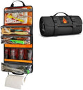 HODRANT Camping Roll Bag, Hanging Camp Kitchen Organizer with Multi Pockets by HODRANT