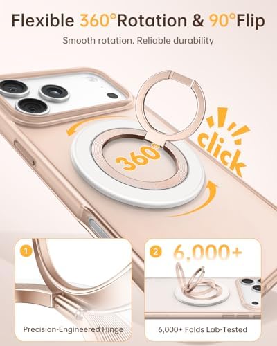 SYNCWIRE for MagSafe Phone Grip, Magnetic Phone Ring Holder Stand Kickstand - Image 3