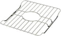 SunnyPoint 304 Stainless Steel Sink Protector Rack – Rust-Resistant Grid for Kitchen Sink Bottom, Scratch Prevention, Drainage Support – Fits Sinks 10.75" x 12.4", Center Drain Hole Required by SunnyPoint