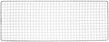 HARFINGTON Square BBQ Grill Net 19x50cm Stainless Steel Cross Wire Barbecue Mesh Mat for Baking Smoking Charcoal Grilling Roasting by HARFINGTON
