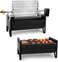 ONLYFIRE GRILLS 2-IN-1 Charcoal Grill with 3 Rotisserie Baskets & BBQ Grate by ONLYFIREGRILLS