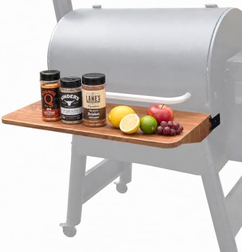 QuliMetal Foldable Front Shelf for Traeger Pro 780 and Ironwood 885 by QuliMetal