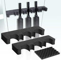 Adoreal 2 Pack Gun Rack for Gun Storage, Gun Safe Accessory for Rifles and Shotguns, Gun Holder in Gun Cabinet, Shotgun Rifle Rest, Foam Material with Magnetic Strip, Gifts for Hunters… by Adoreal