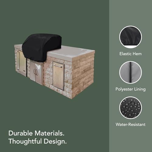 Covermates Classic Built-in Grill Cover - 44" Wx30 Dx18 H - Water Resistant - Image 4