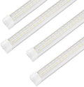 XLNYUUI Led Shop Lights, 4FT LED Light 50W 6500K 7000LM Daylight,Led Garage Light,Linkable Clear Cover Integrated V-Shape for Garage Warehouse Workbench Workshop(4-Pack) by XLNYUUI