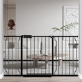 Fairy Baby 53-57.5 Inch Wide Extra Wide Baby Gate Indoor for Stairs Doorway by FairyBaby