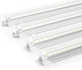 Ensenior 4FT LED Shop Lights, 6000K T8 Commercial Bay Lighting, 4 Pack by Ensenior