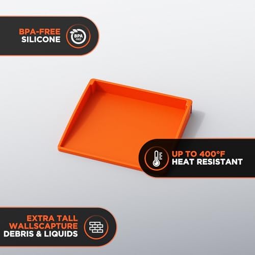 17" Silicone Griddle Mat for Blackstone 17 Inch Grill, Heavy Duty Food Grade Silicone Griddle Cover, Protect Your Grill from Dirt & Rust All Year Round - Image 4
