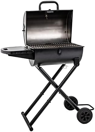 Char-Griller E1816 King-Griller Gambler Portable Charcoal Grill in Black - Image 2