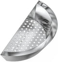 onlyfire Half Moon Stainless Steel Charcoal Basket with Water Reservoir by onlyfire