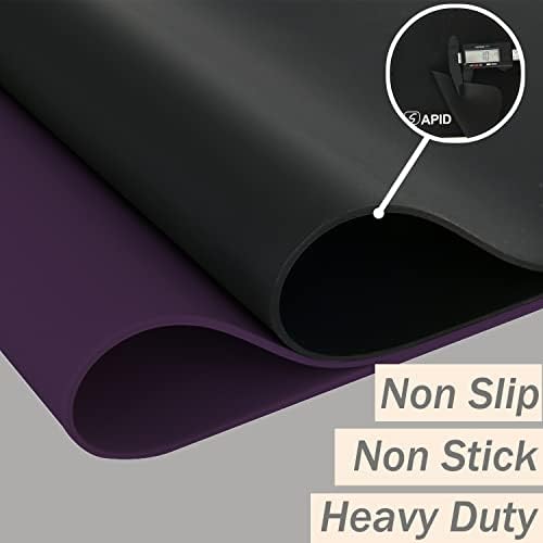 Extra Large Silicone Mat Kitchen Counter Heat Resistant Table Mat 36" x 24" - Image 3