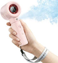 Handheld Turbo Misting Fan with LED Display & Safety Lock by Cyromark