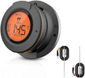 Bluetooth Grill Thermometer with LCD Display & App Alerts, 2 Meat Probes by Acesidn