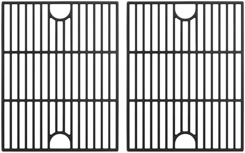 17" Grill Grates Replacement Parts for Nexgrill 4-Burner 720-0830H 720-0783E Nexgrill Replacement Parts 5 Burner 720-0888N 720-0888 720-0697, Grill Parts for Kenmore, Uniflame and More by BBQration