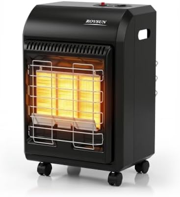 ROVSUN 18000 BTU Portable Propane Heater for Indoor & Outdoor Use with ODS by ROVSUN