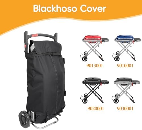 Grill Cover for Weber 9010001 Traveler Portable Grill, Replace 7030 - Image 2