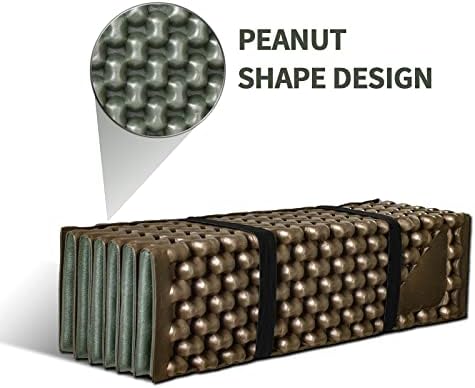 Foam Camping Pads for Hiking, Ultralight Closed Cell Mattress, Waterproof Soft Mat for Adults, Wide Picnic Yoga Mats, Folding Sleeping Pad for Outdoor Backpacking - Image 5