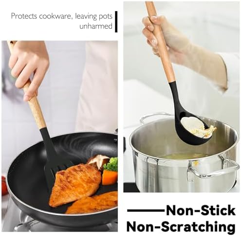 Camping Cooking Utensils Set, Silicone Cookware for Travel BBQ - Image 5