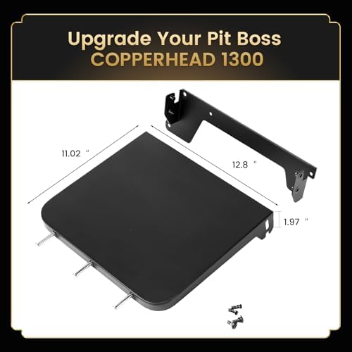 Folding Side Shelf for Pit Boss Copperhead 1300 PBV4NX 4 Series Smoker - Image 2