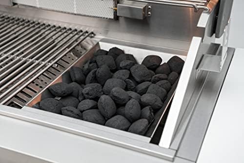 Mont Alpi Stainless Steel Lightweight Charcoal Tray Smoker Basket Holder Pan - Zone Cooking for any MAi805 / MAI400 / MA-957 / MABI805 / MABI400 / Artwood Outdoor Kitchen Island BBQ Gas Grill - MACT - Image 5